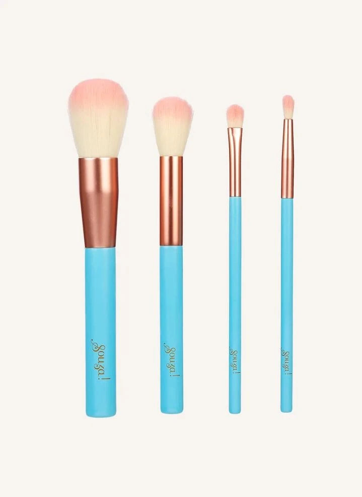 Souza - Children's Makeup Brushes - 4-Piece Set
