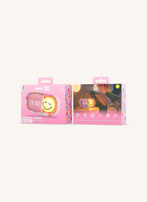 MOB - Dreamy Alarm Clock - MOB x Smiley World | Pink