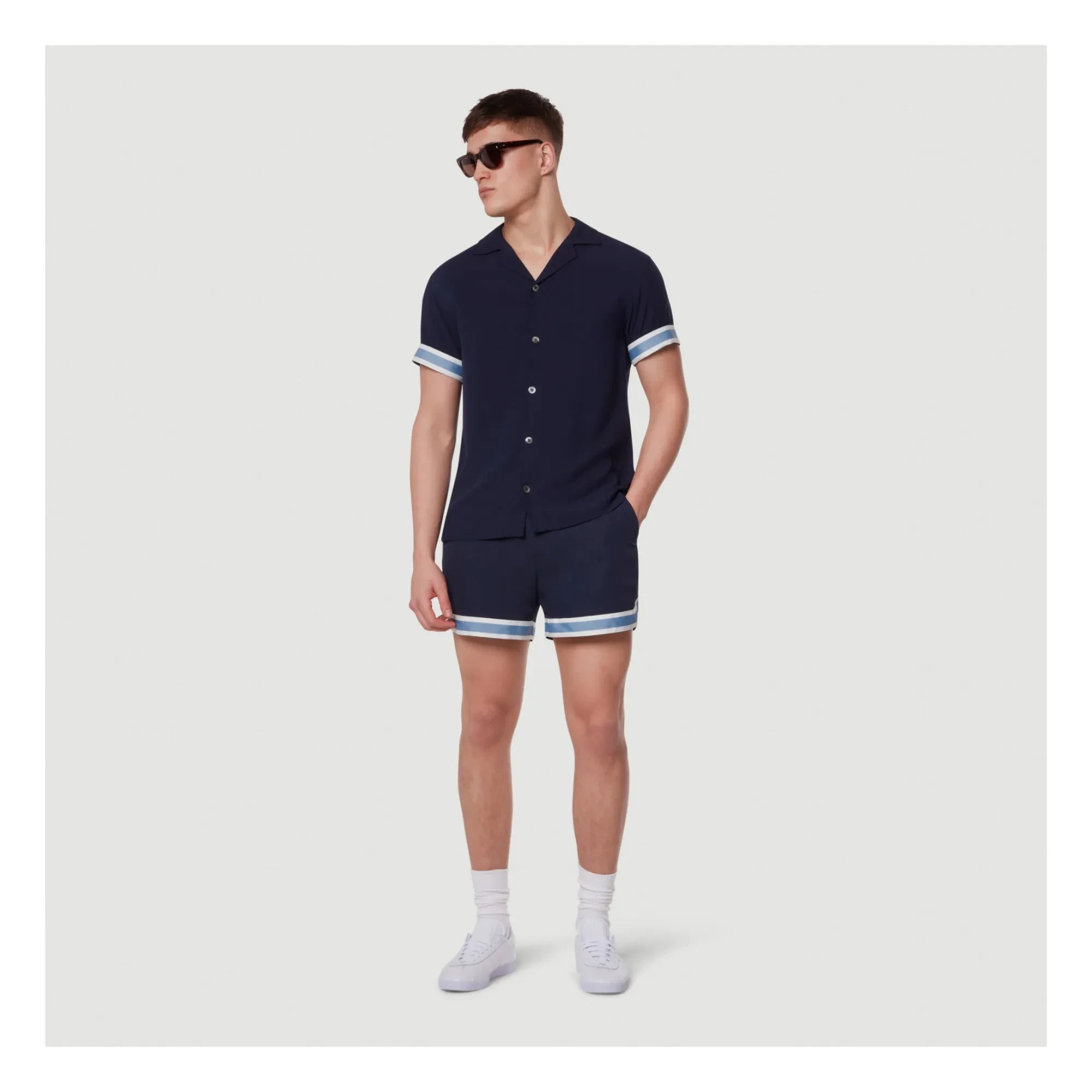 Ché Studios - Valbonne Blouse | Navy