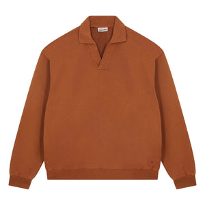 Smallable Man - Bob Polo Neck Sweatshirt | Caramel