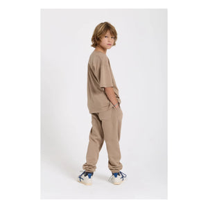 Smallable Kid - Nils Organic cotton t-shirt | Earth brown