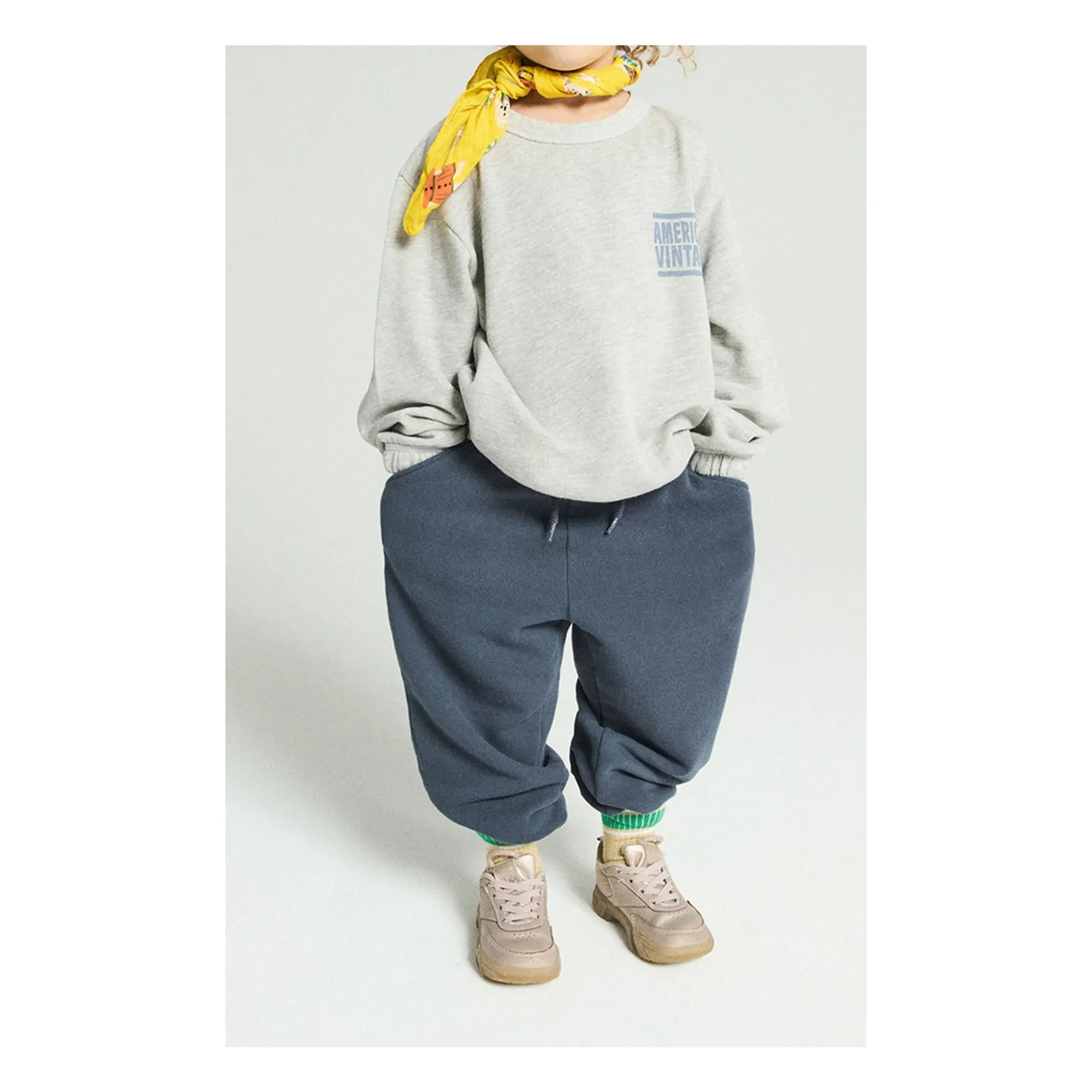 American Vintage - Zofbay sweatshirt | Kırçıllı gri
