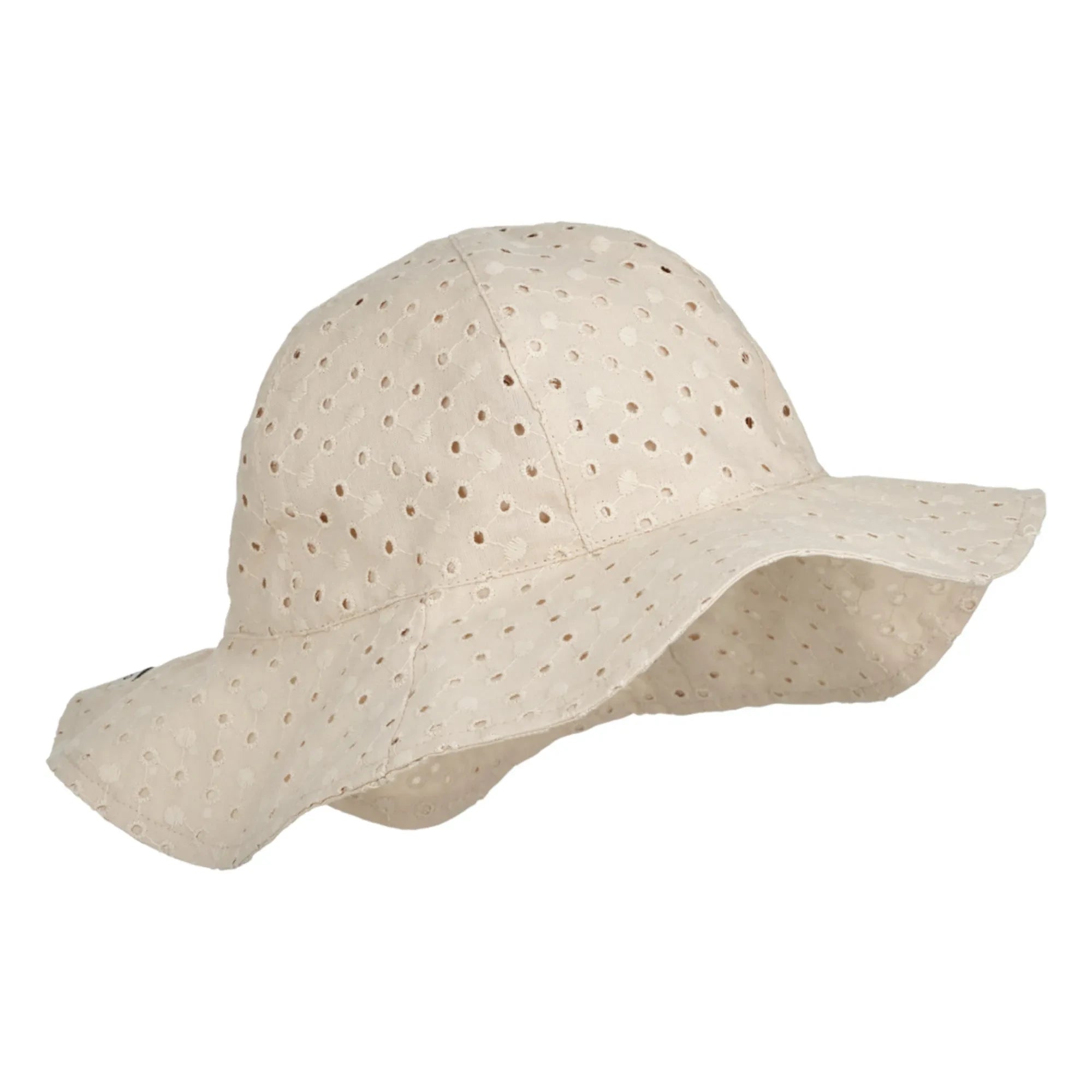 Liewood - Amelia Organic Cotton Openwork Hat | Ecru