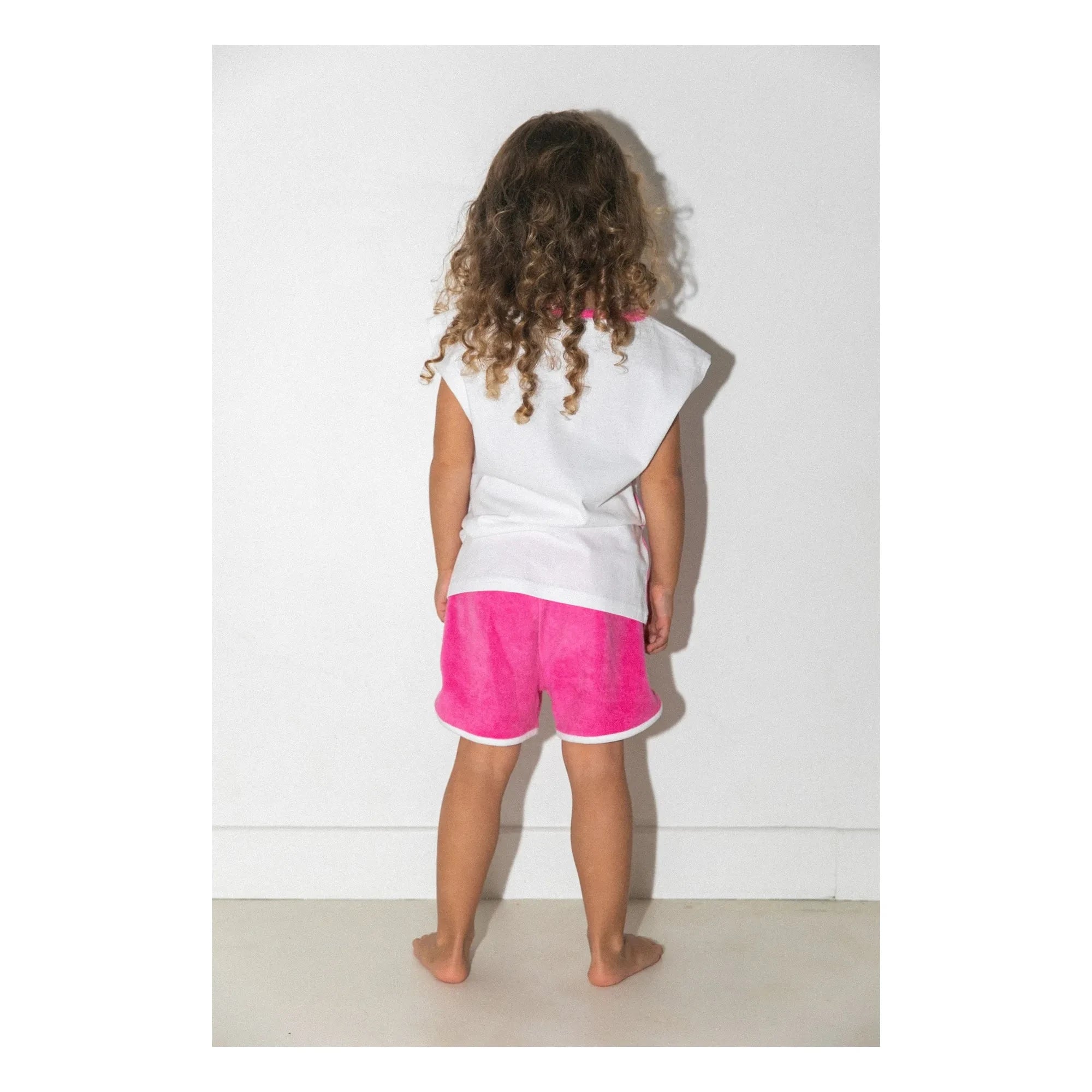 Club Trésor - Sunlover Towel Top and Shorts Set | Pink