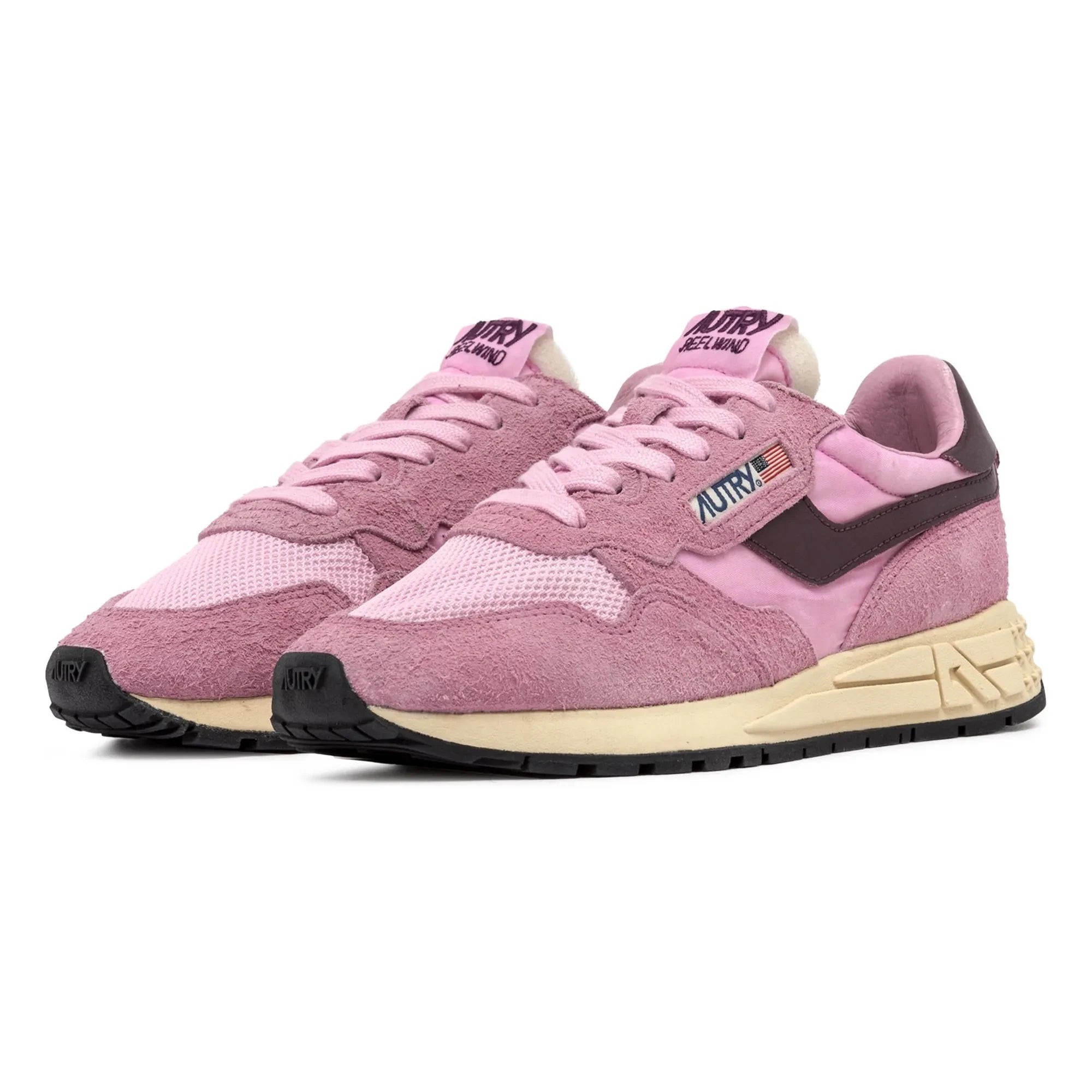 Autry - Reelwind Low Süet Sneakers | Pembe