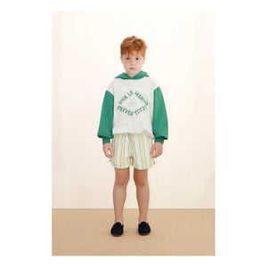 Tinycottons - Striped Shorts | White