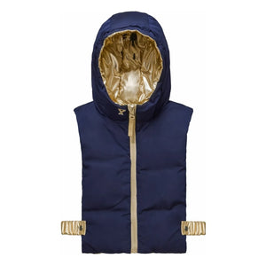 Fudoon - Exclusive Fudoon X Smallable - Reversible Hooded Puffer Jacket | Gold