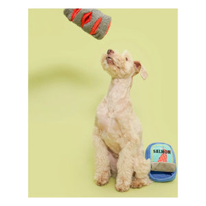 The Furry Folks - Tin Salmon Carving Toy