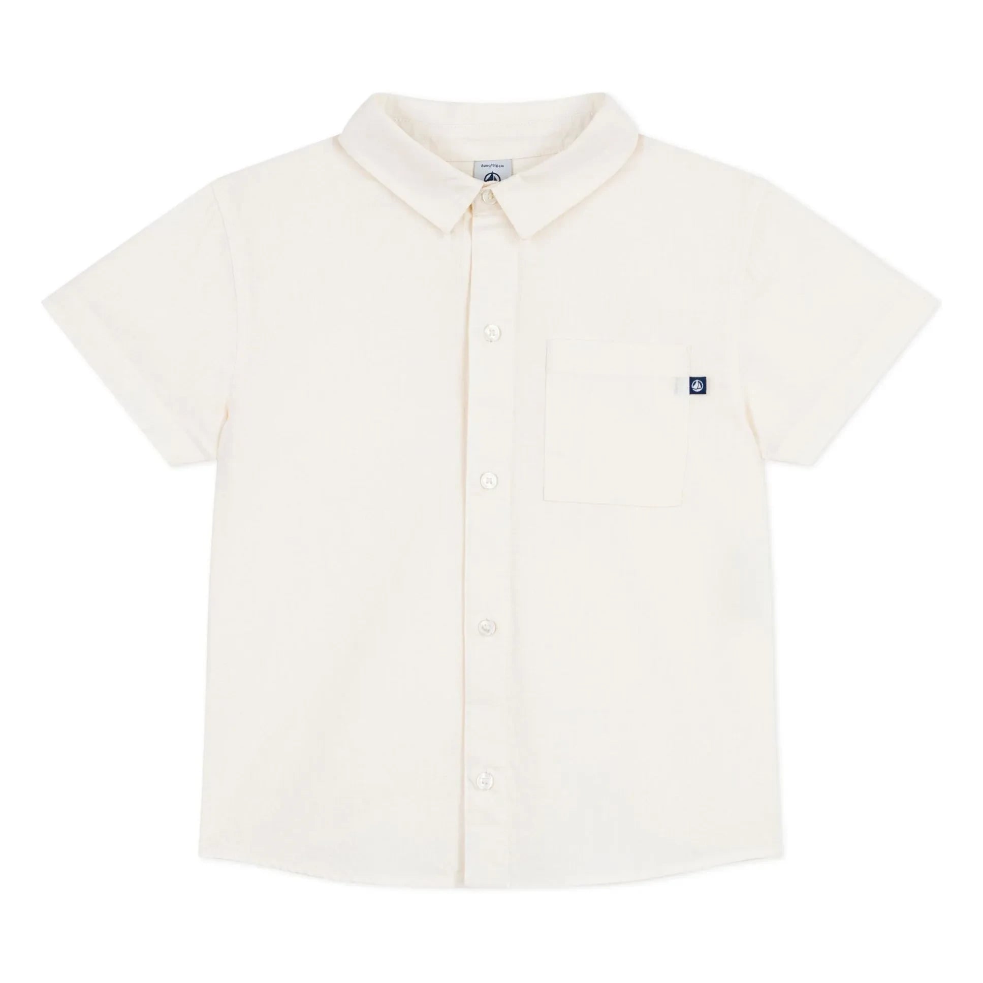 Petit Bateau - Linen Shirt | Ivory