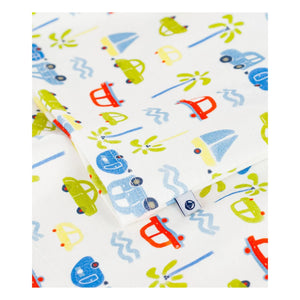 Petit Bateau - Kısa Pijama Arabası | Beyaz