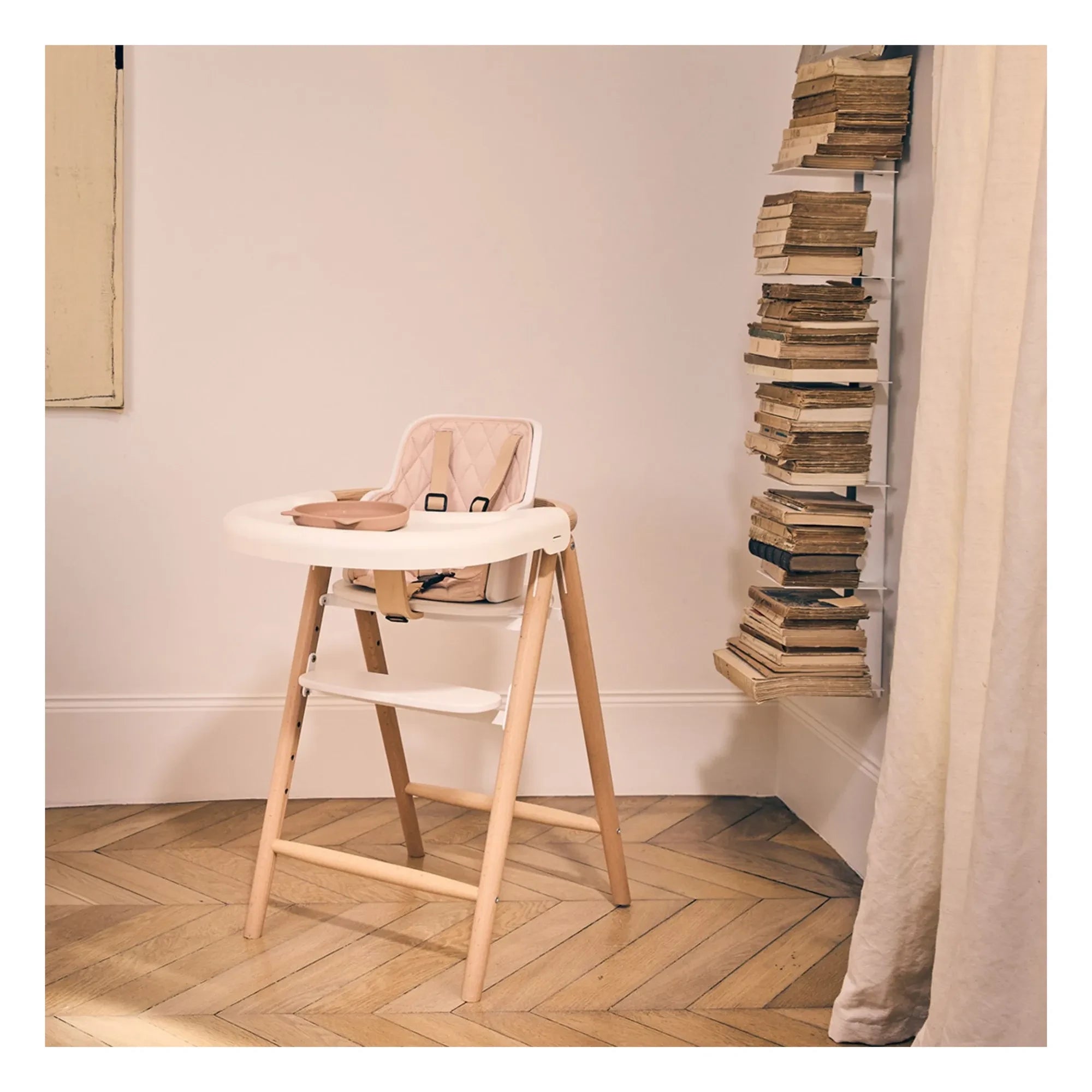 Charlie Crane - Tobo high chair baby set | White