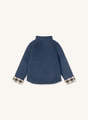 Fliink - Herman Quilted Coat | Navy