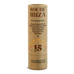 Sol de Ibiza - Natural Lip Balm SPF15 - 5 g