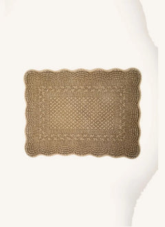 Olsson & Jensen - Delphine Placemats - Set of 4 | Taupe Brown