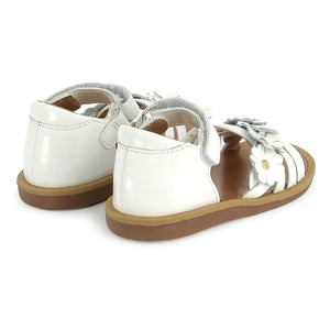 Pom d'Api - Poppy Multi-Color Sandals | White