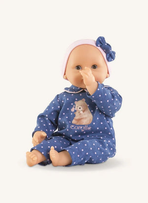 Corolle - My First Baby Doll - Cute Doll Capucine Toy Bear | Blue