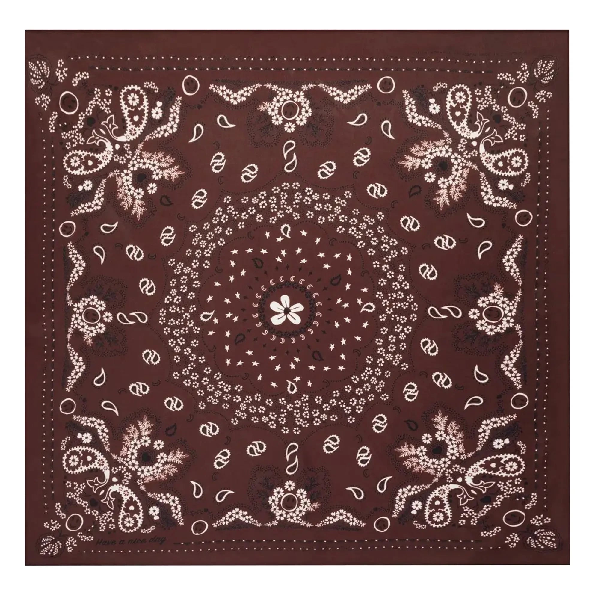 Call it by your name - Little Silk Bandana | Brown