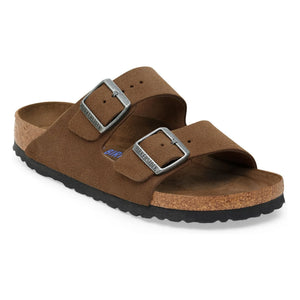 BIRKENSTOCK - Arizona Soft Suede sandals | Brown