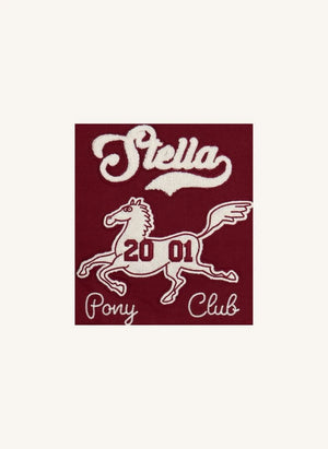 Stella McCartney Kids - Stella sweatshirt 2001 | Koyu kırmızı
