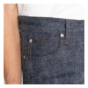 Naked & Famous - Super Guy Max Brush Selvedge Jeans | Indigo