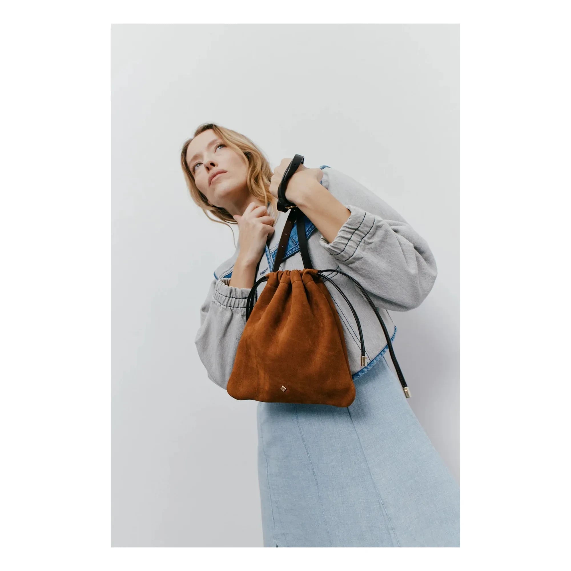 herbert brother sister - Bag Le Lerie Nubuk Deri | Camel