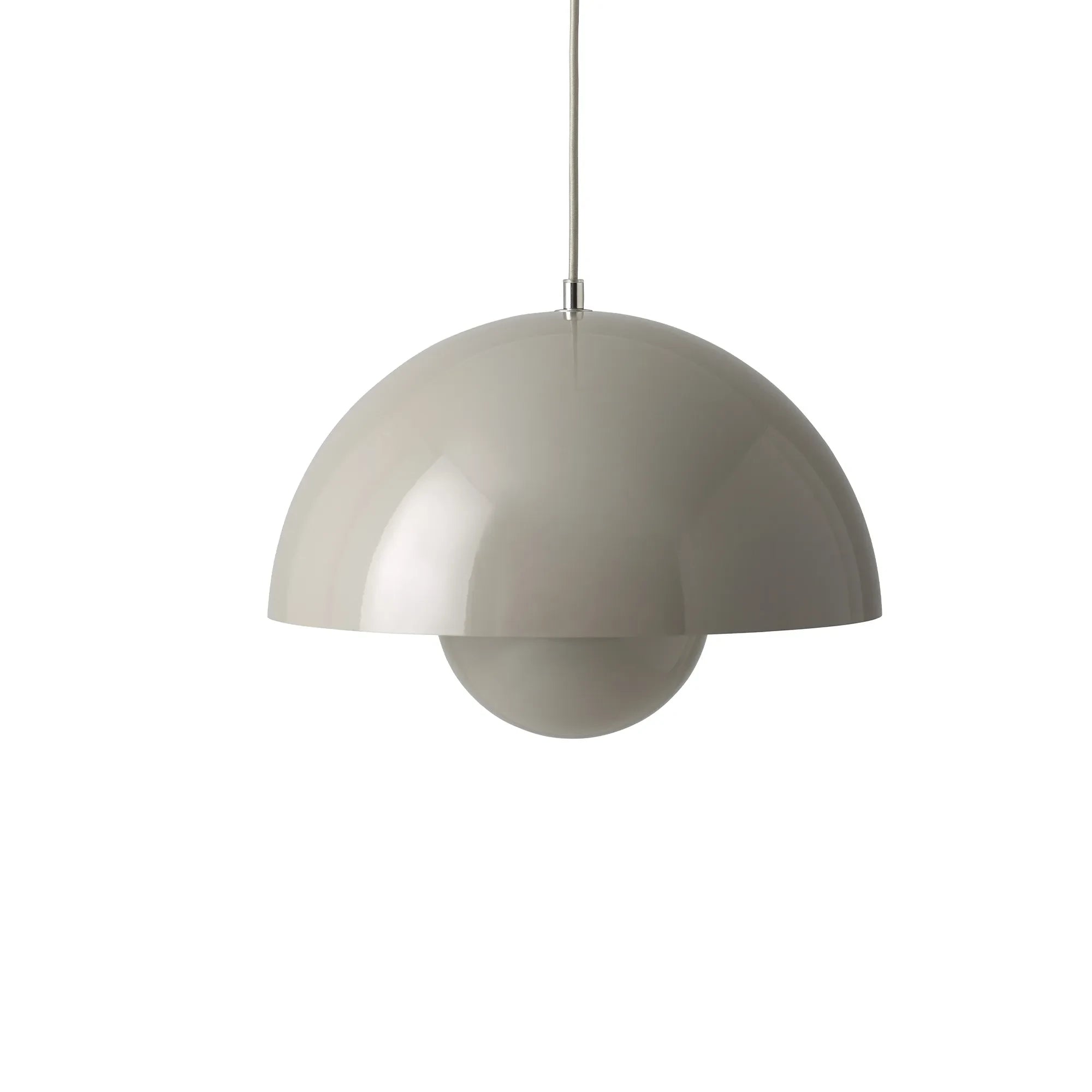 & Tradition - Sarkıt Saksı VP1, Verner Panton, 1968 | Gri