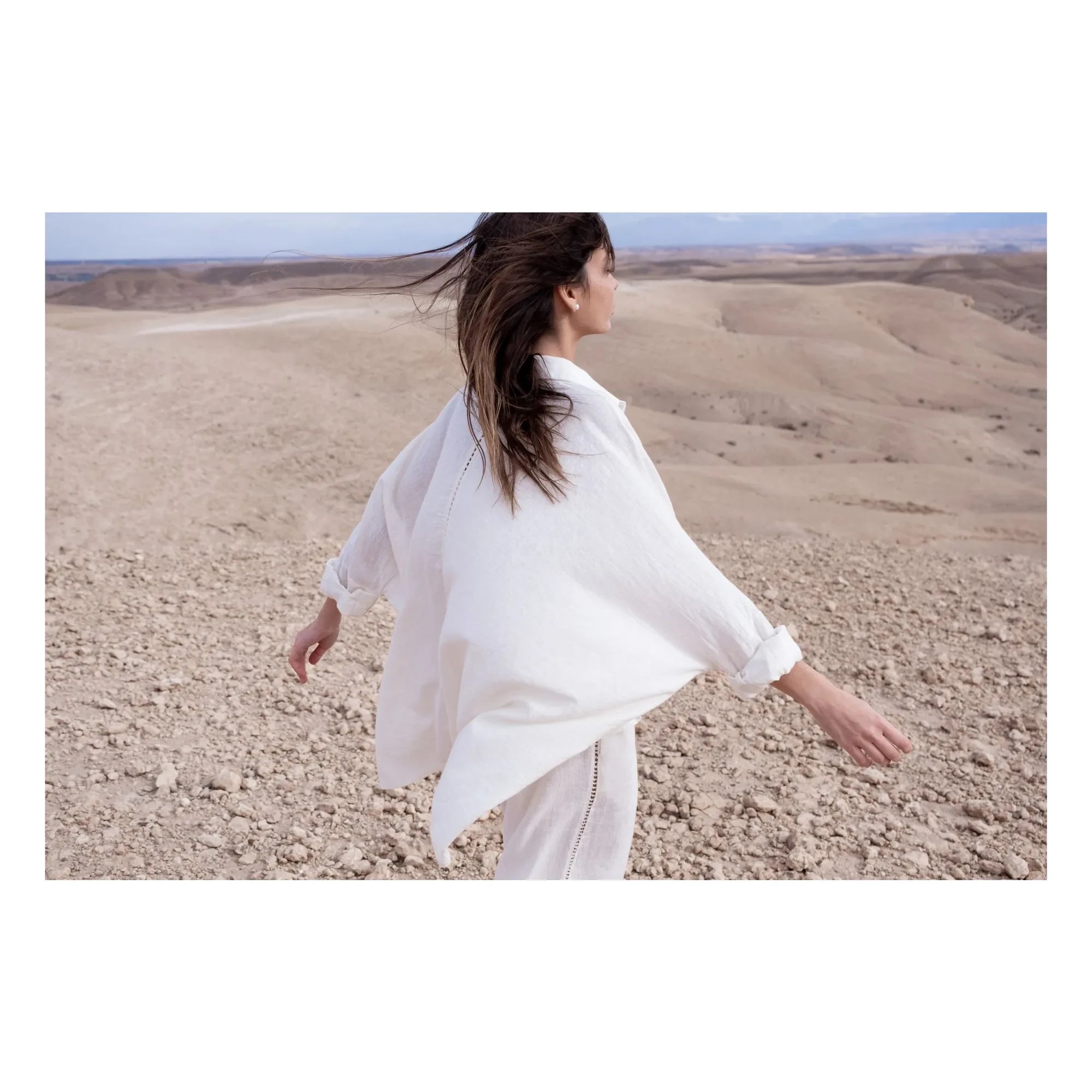 Maison Saint Julien - Mallorca Linen and Cotton Shirt | Ecru
