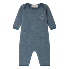 Bonpoint - Cielo Wool Jumpsuit | Navy Blue