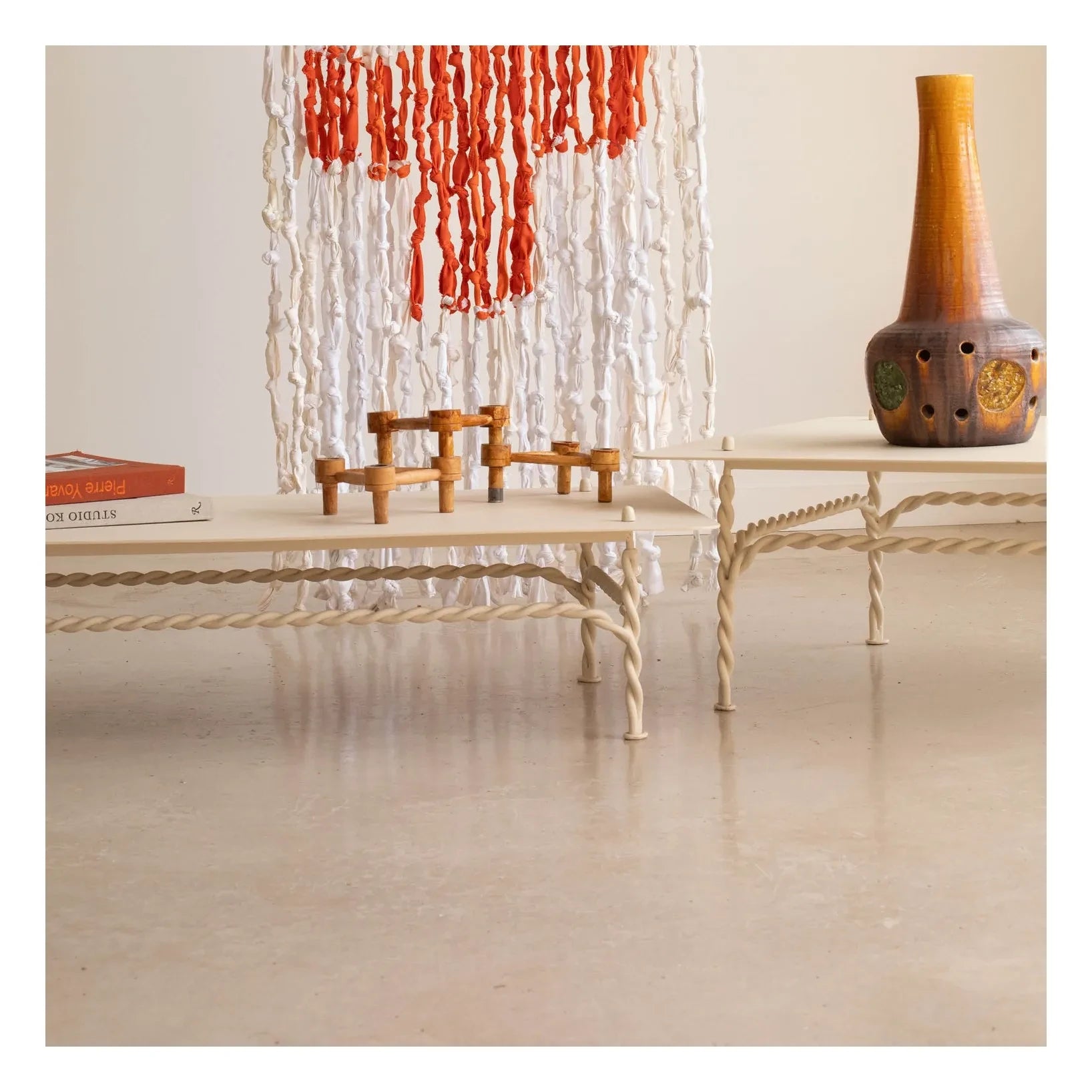 Honoré - Torsade Coffee Table | Ecru