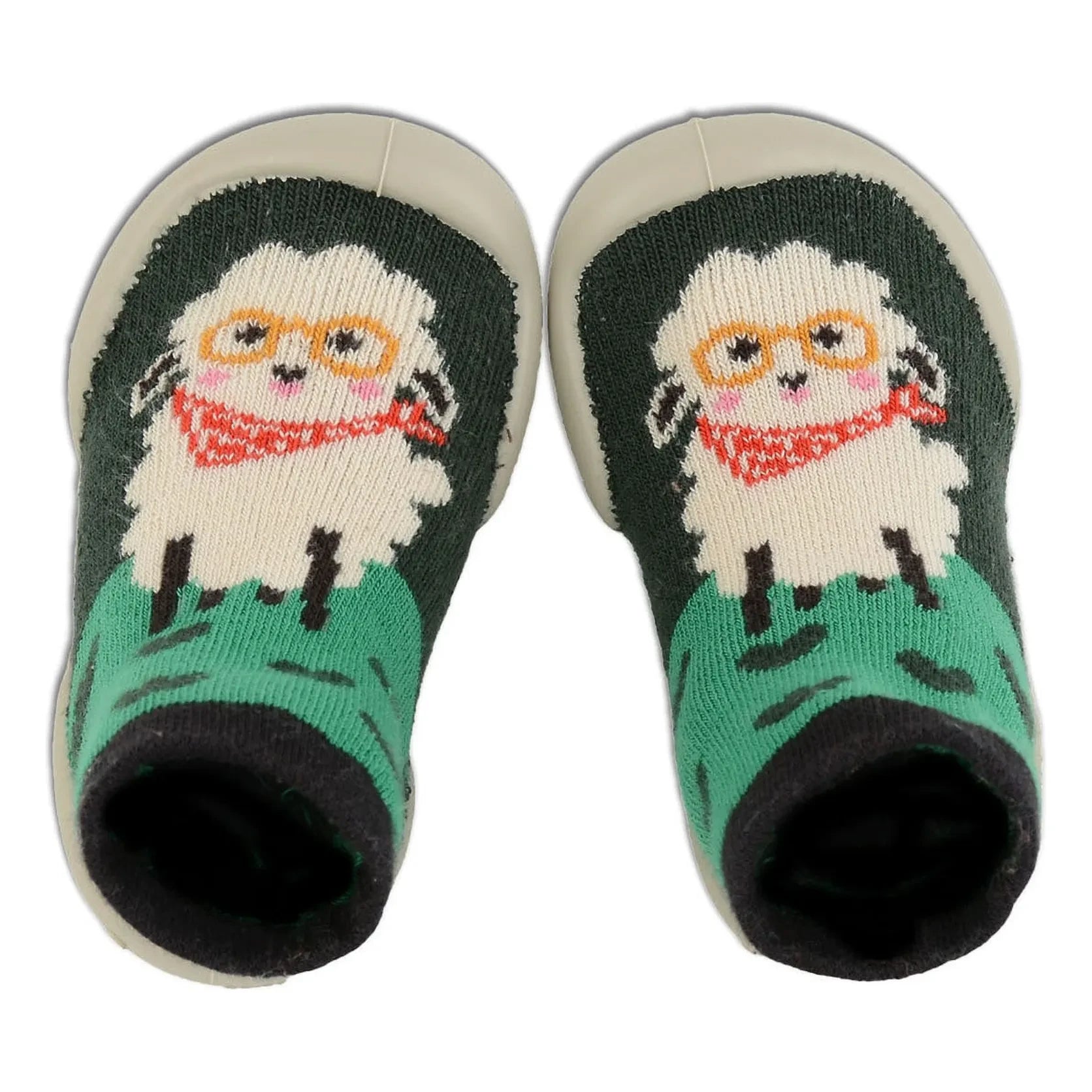 Collégien - Kind Farm Shaun Slippers | Green