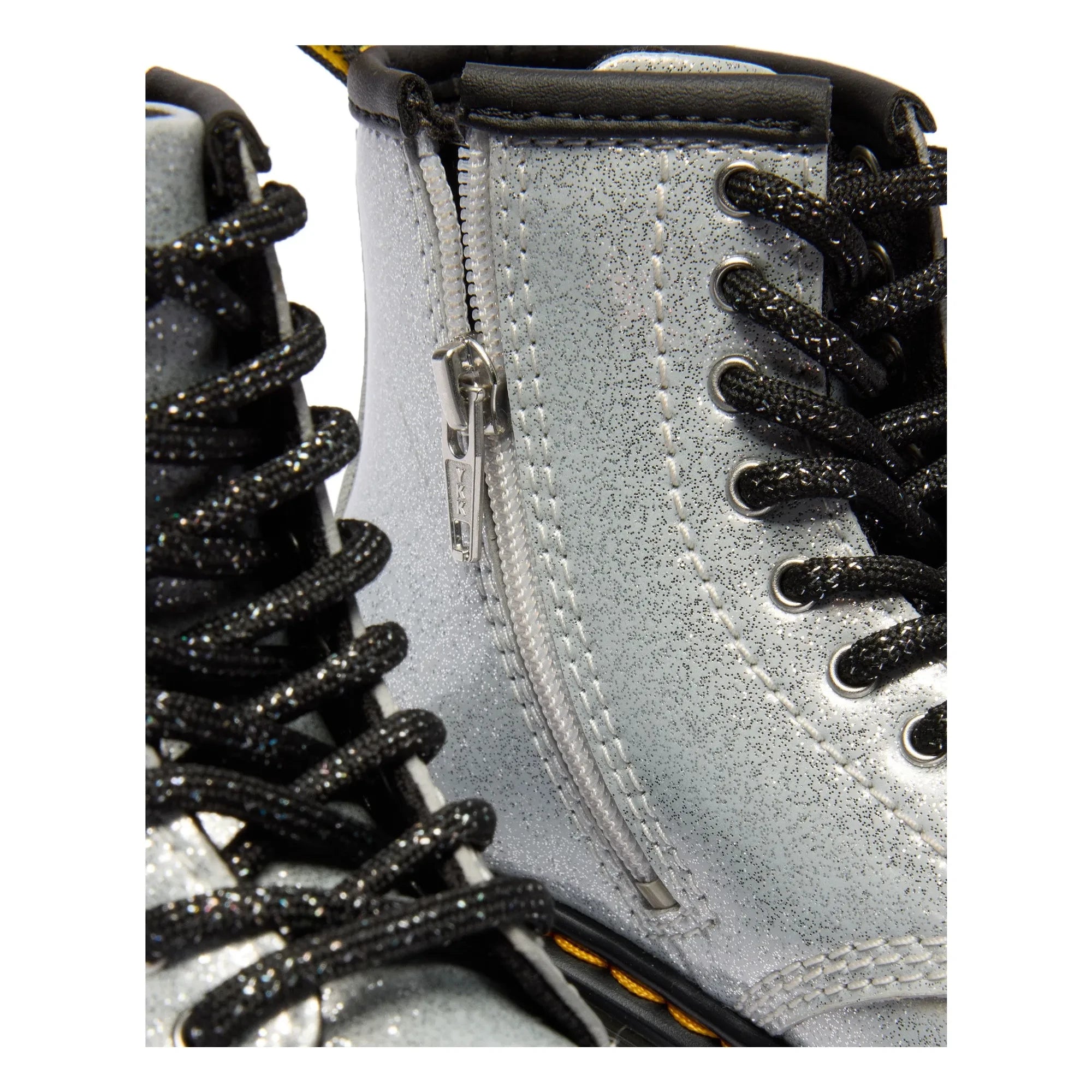 Dr Martens - 1460 J Glitter Boots | Silver