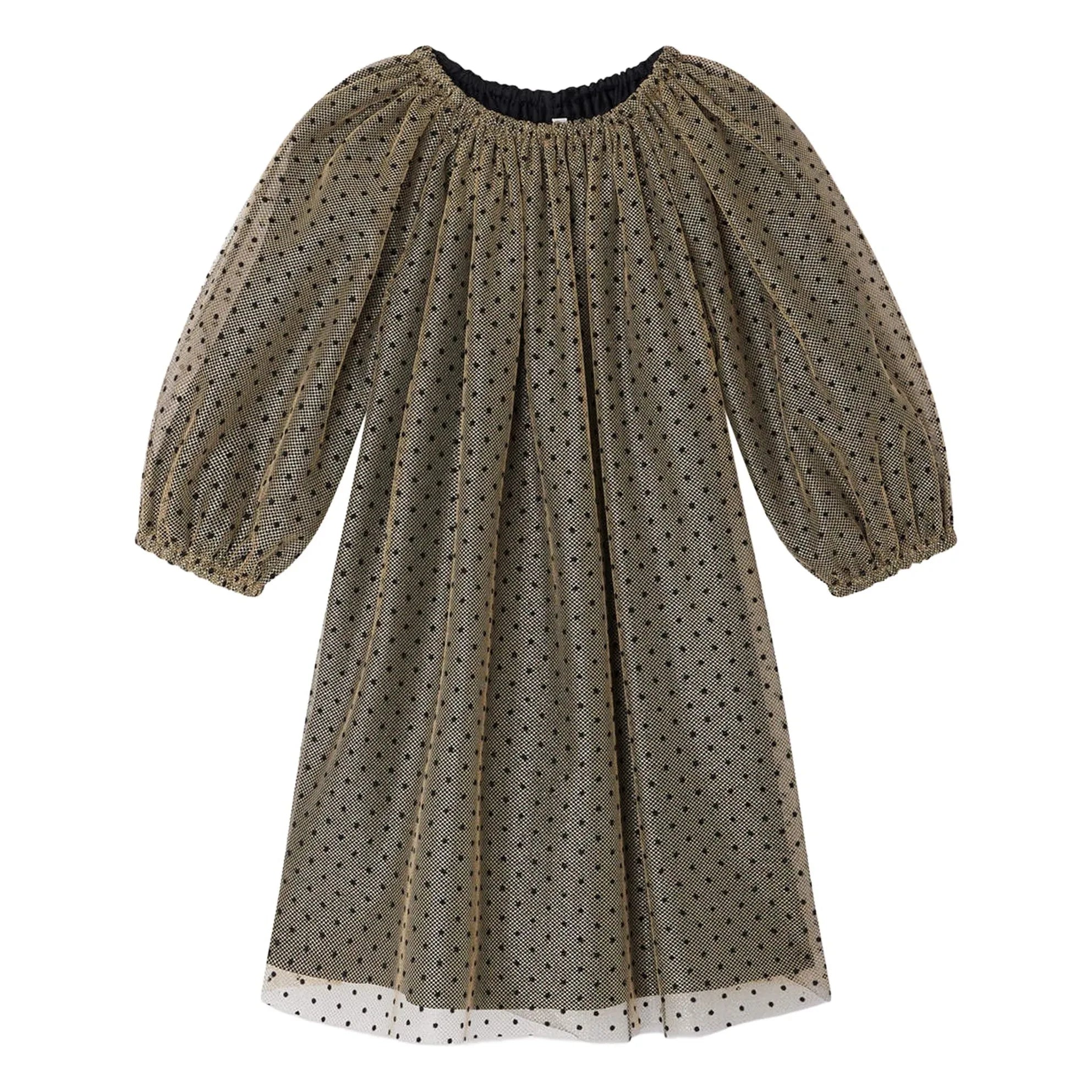 Bonpoint - Just Tulle Flocke elbise | Or