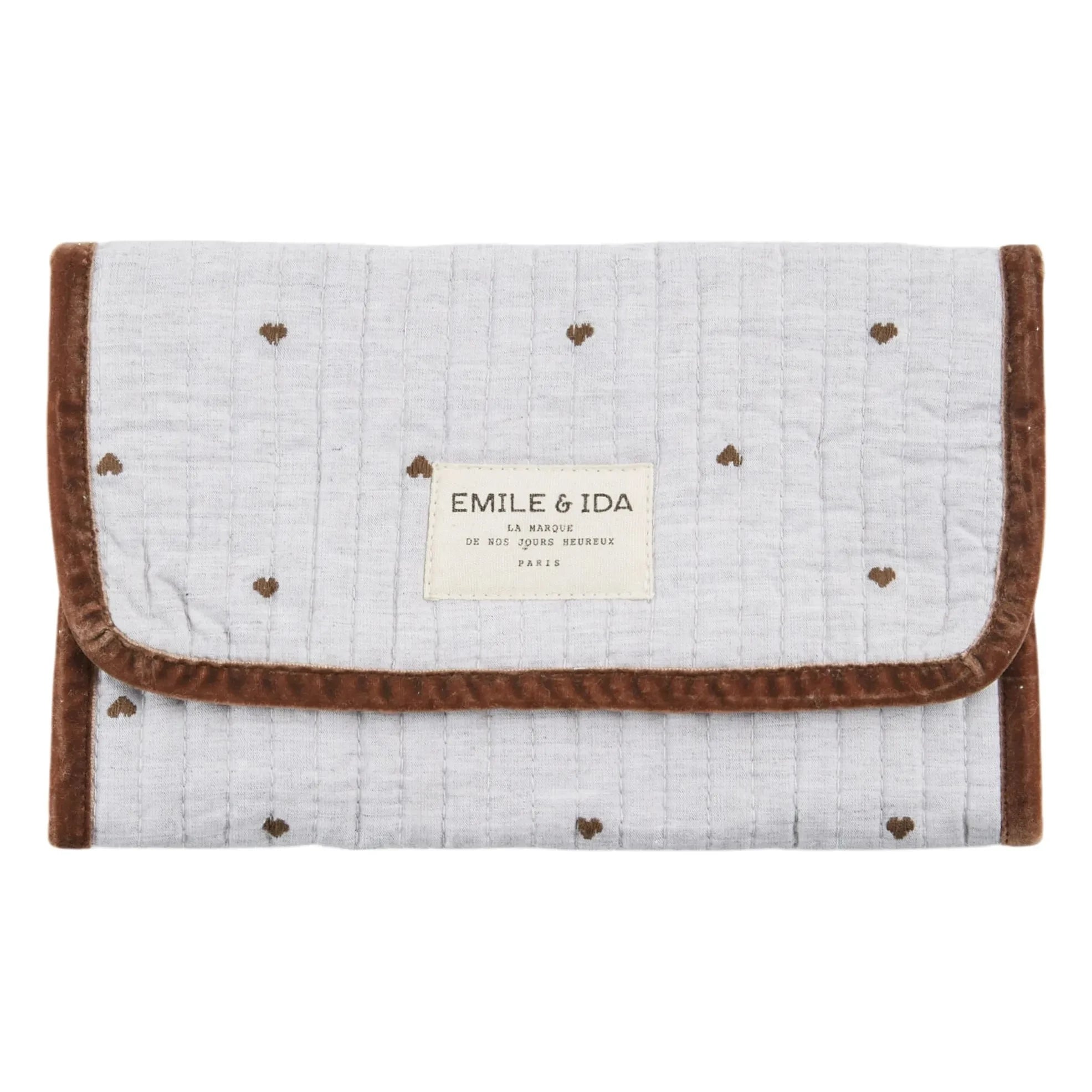 Emile et Ida - Makeup brush case | Gray