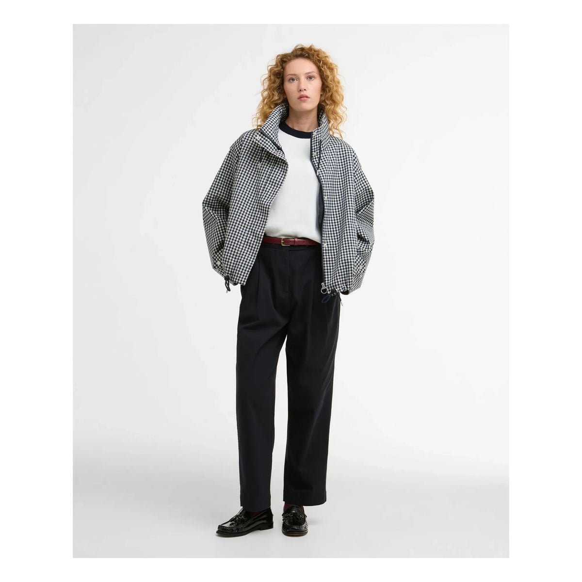 Barbour - Bronwyn Waterproof Check Jacket | Gray