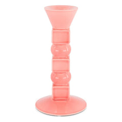 The Socialite Family - Small Ceramic Anna Candle Holder | Dust Pink