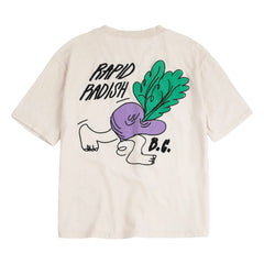 Bobo Choses - Rapid Radish Oversized Organic Cotton T-Shirt | White