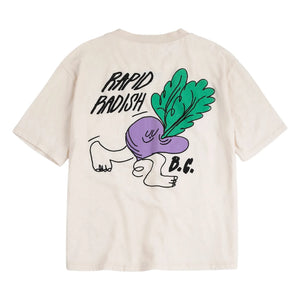 Bobo Choses - Rapid Radish Oversized Organic Cotton T-Shirt | White