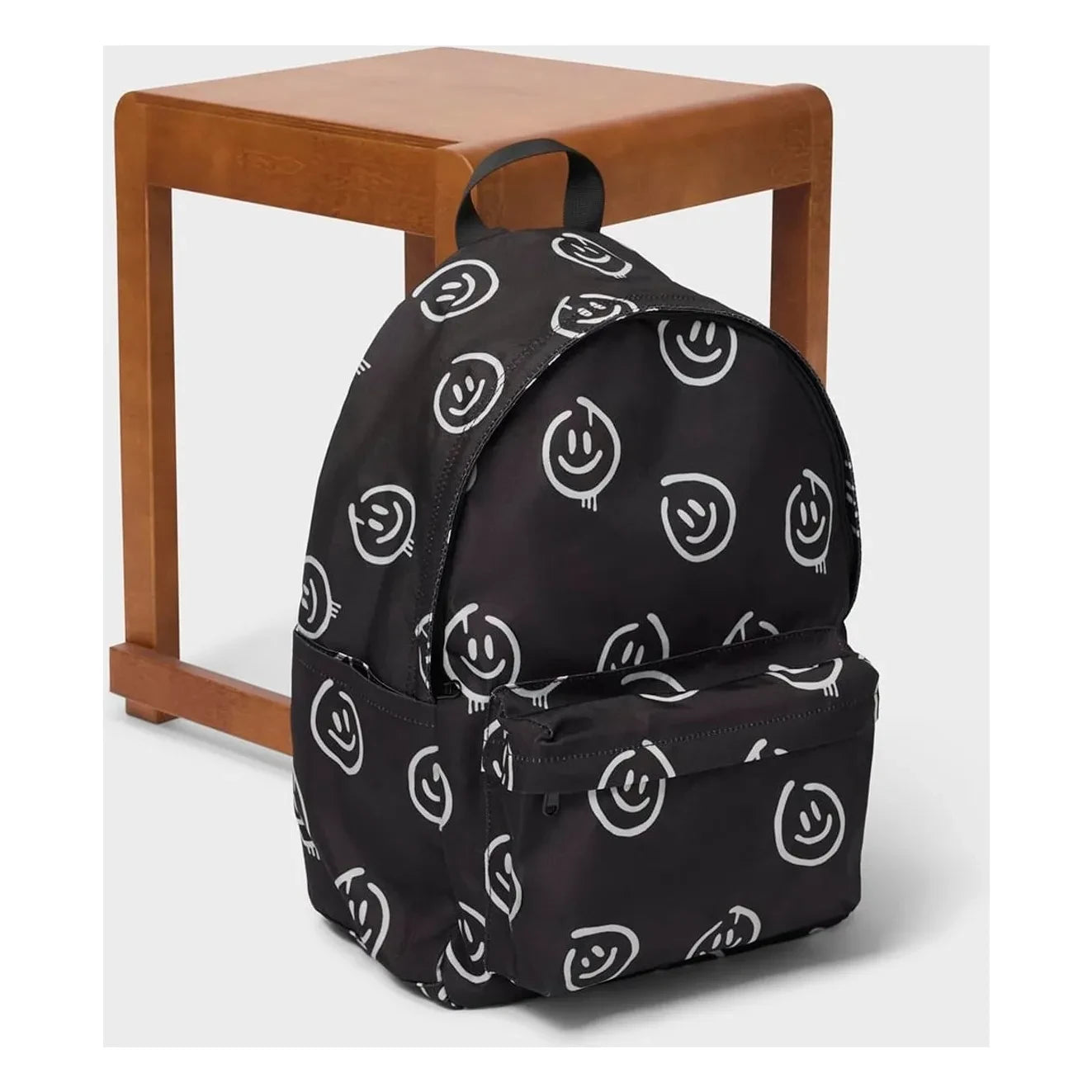 Molo - Moi Smiley Sırt Çantası Geri Dönüştürülmüş Elyaf | Siyah