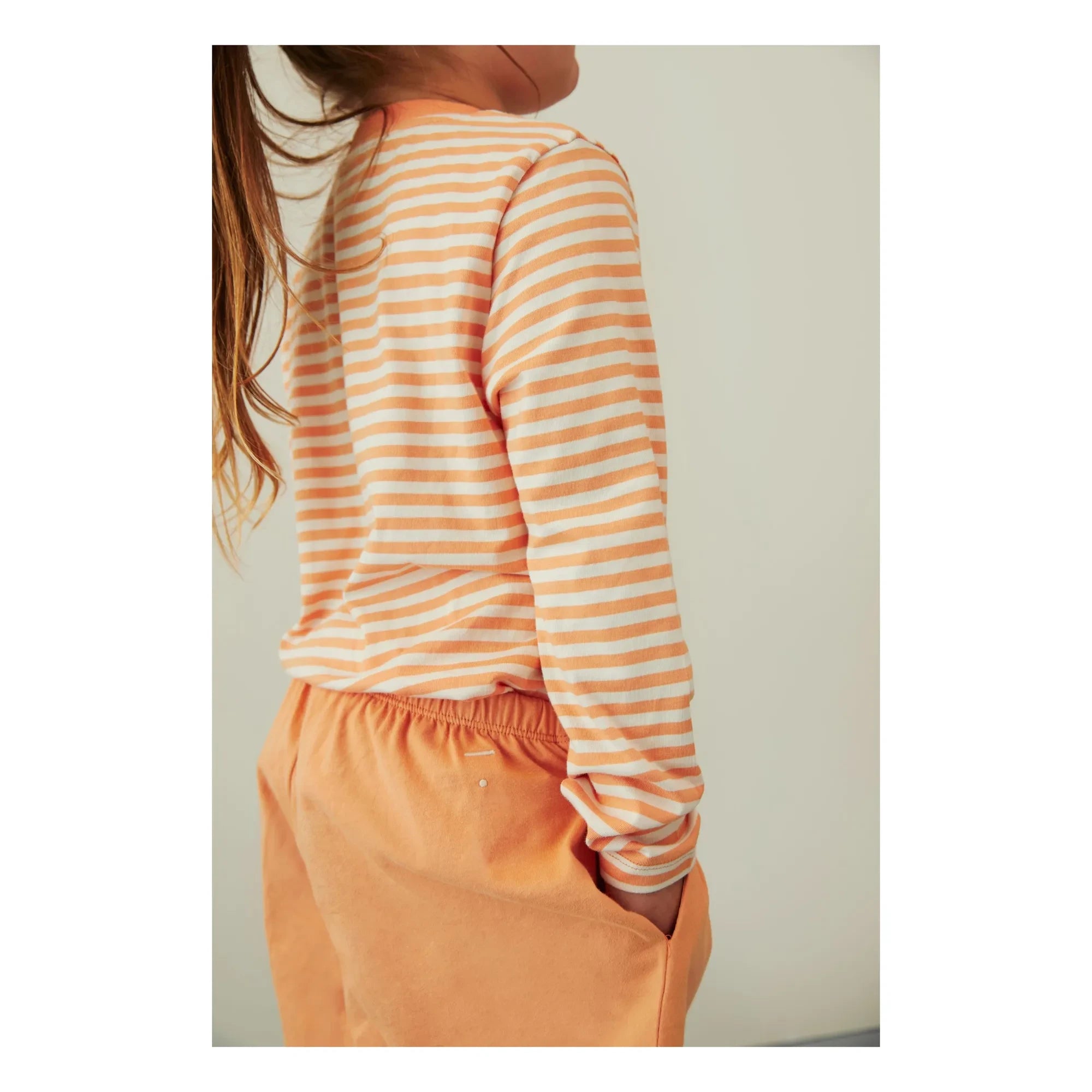 Gray Label - Organic Cotton Button Shorts | Apricot