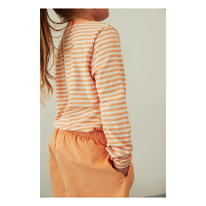 Gray Label - Organic Cotton Button Shorts | Apricot