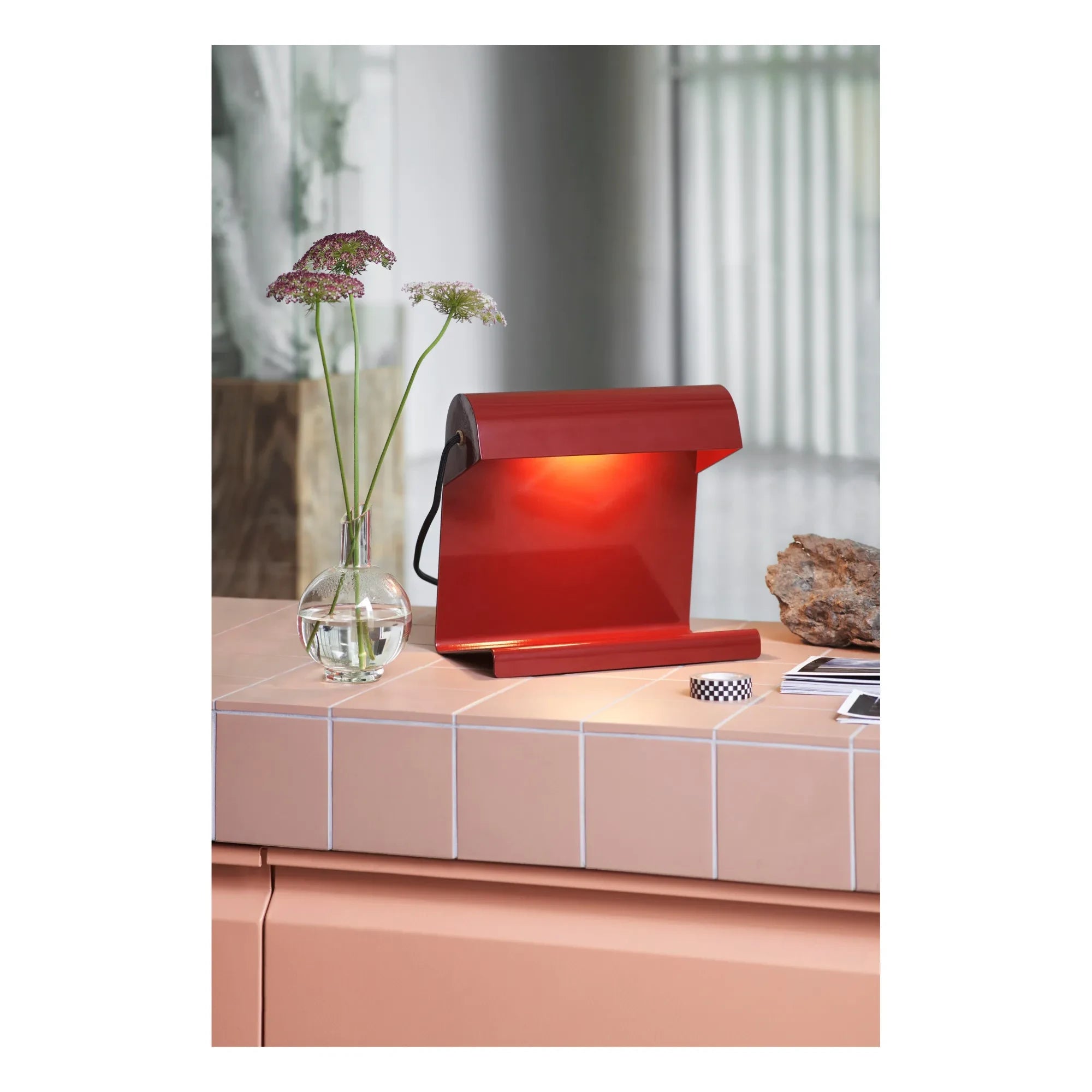 Vitra - Jean Prouvé Office Lamp | Japanese Red