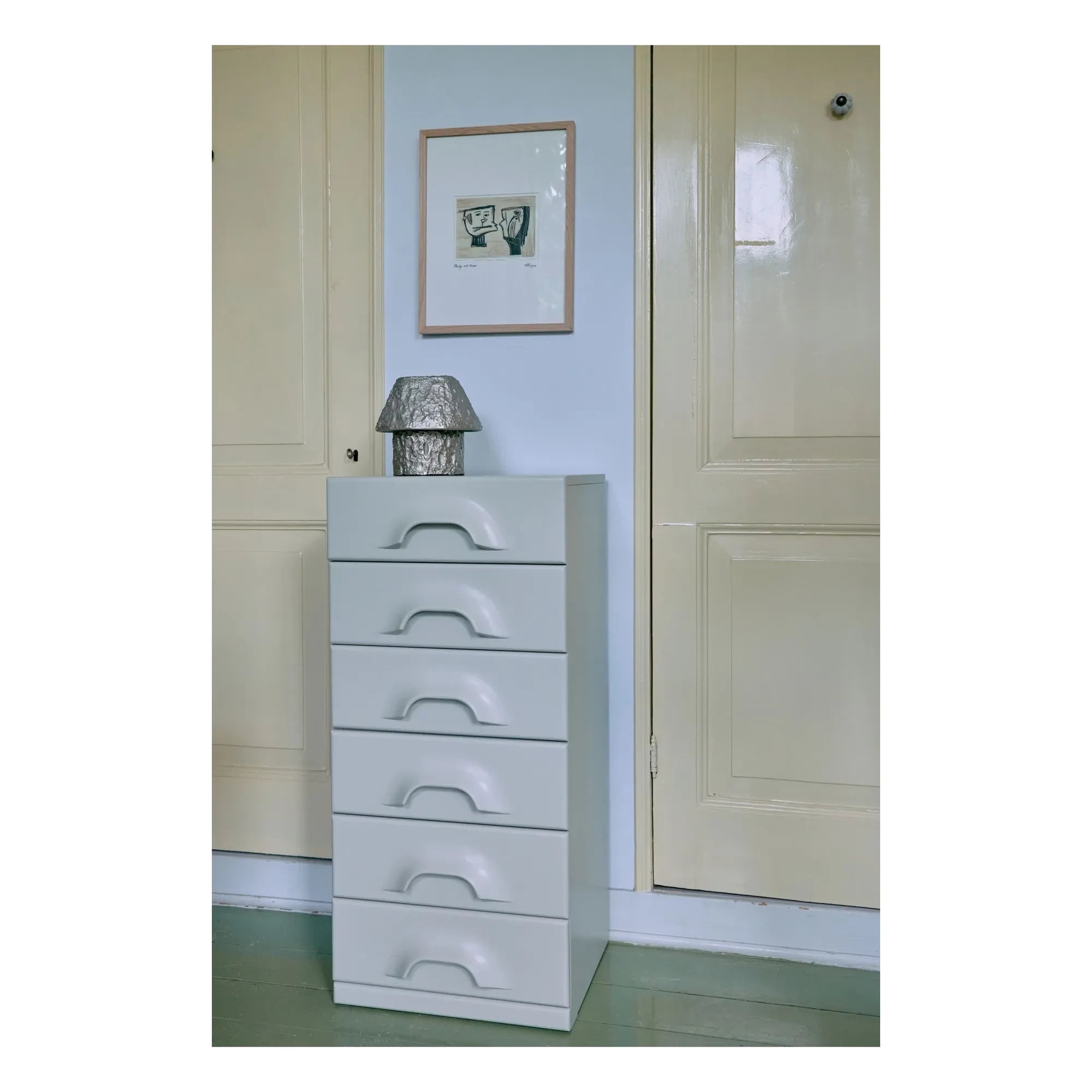 HKliving - Artefact Table Lamp | Aluminum