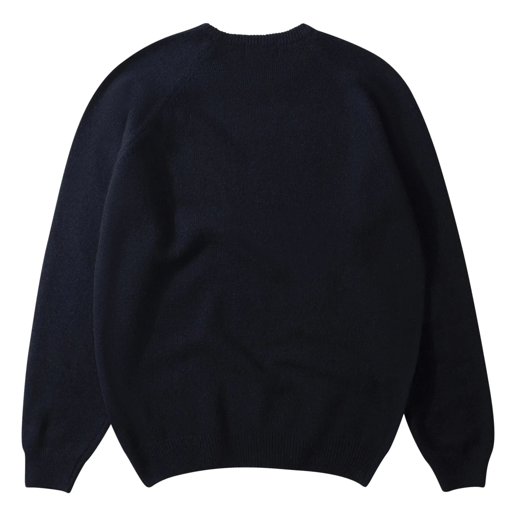 Edmmond Studios - Light Special Duck Merino Wool Sweater | Navy Blue