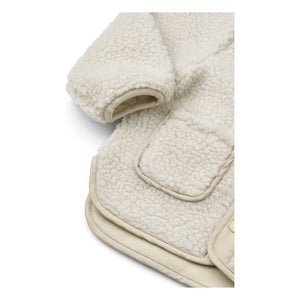 Liewood - Lora Panda Recycled Fiber Sherpa Jacket | Off-White