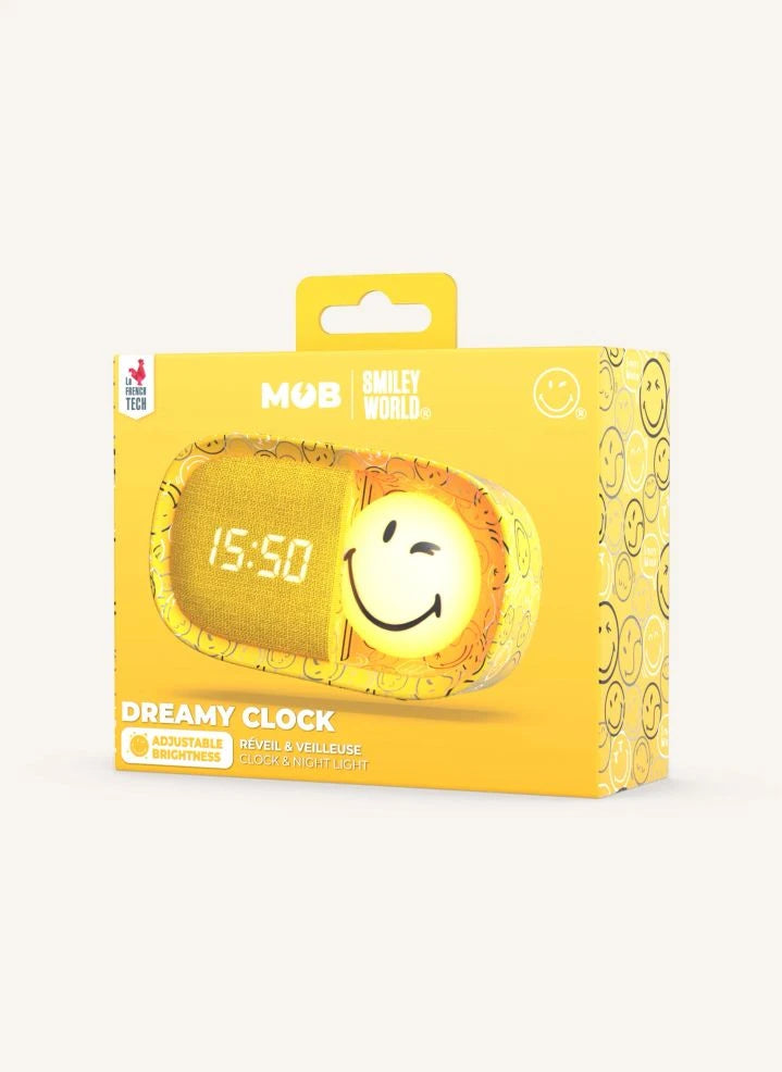 MOB - Dreamy Alarm Clock - MOB x Smiley World | Yellow