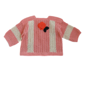 Kalinka - Penelope Crochet Jacket | Pink
