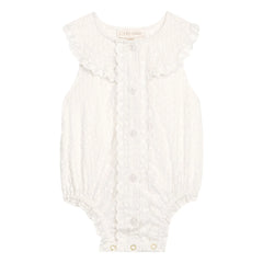 Louise Misha - Jada Romper | White