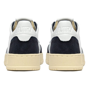 Autry - Medalist Low Leather and Suede Sneakers | Petrol Blue