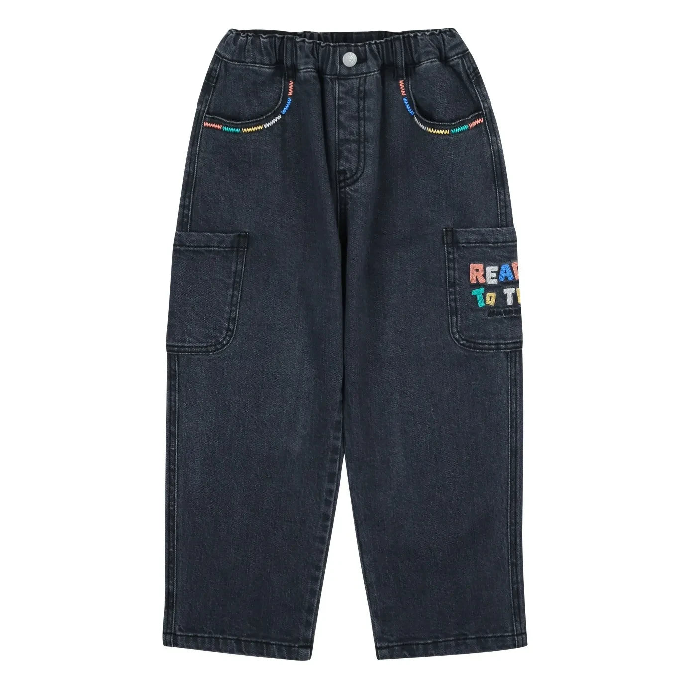 Jelly Mallow - Jean Ready | Charcoal gray