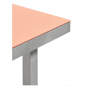 Valerie Objects - Aluminum dining table, Muller Van Severen | Pink